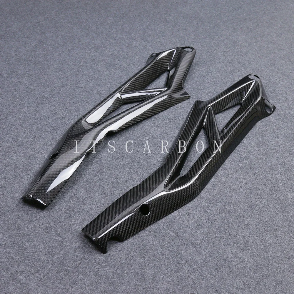 For Triumph Street Triple 765 R RS 2016-2021 2022 2023 2024 Pure Carbon Fiber Motorcycle Accessories Subframe Frame Cover Panels