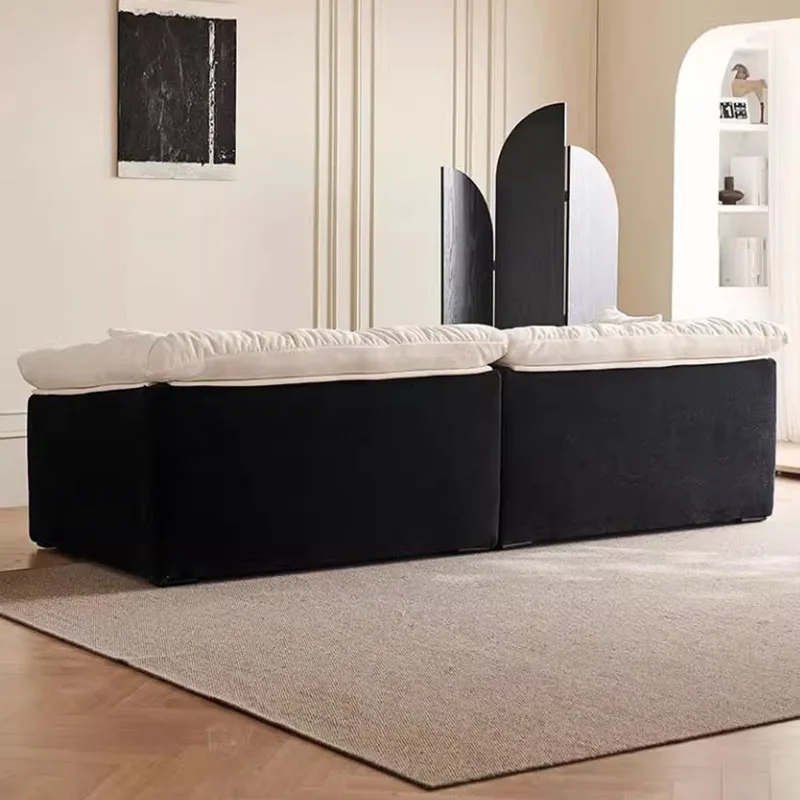 كسول لطيف غرفة المعيشة الأرائك الحد الأدنى سحابة غرفة نوم منتصف القرن الطابق أريكة في الهواء الطلق سحابة الشمال Tumbonas Playa أثاث الفندق #4