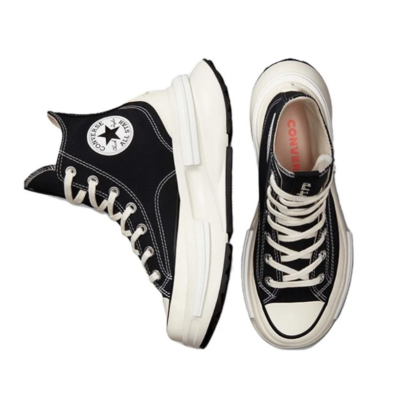 Converse run star legado cx masculino feminino lona alta sola grossa sapatos casuais moda respirável esportes caminhada tênis de skate