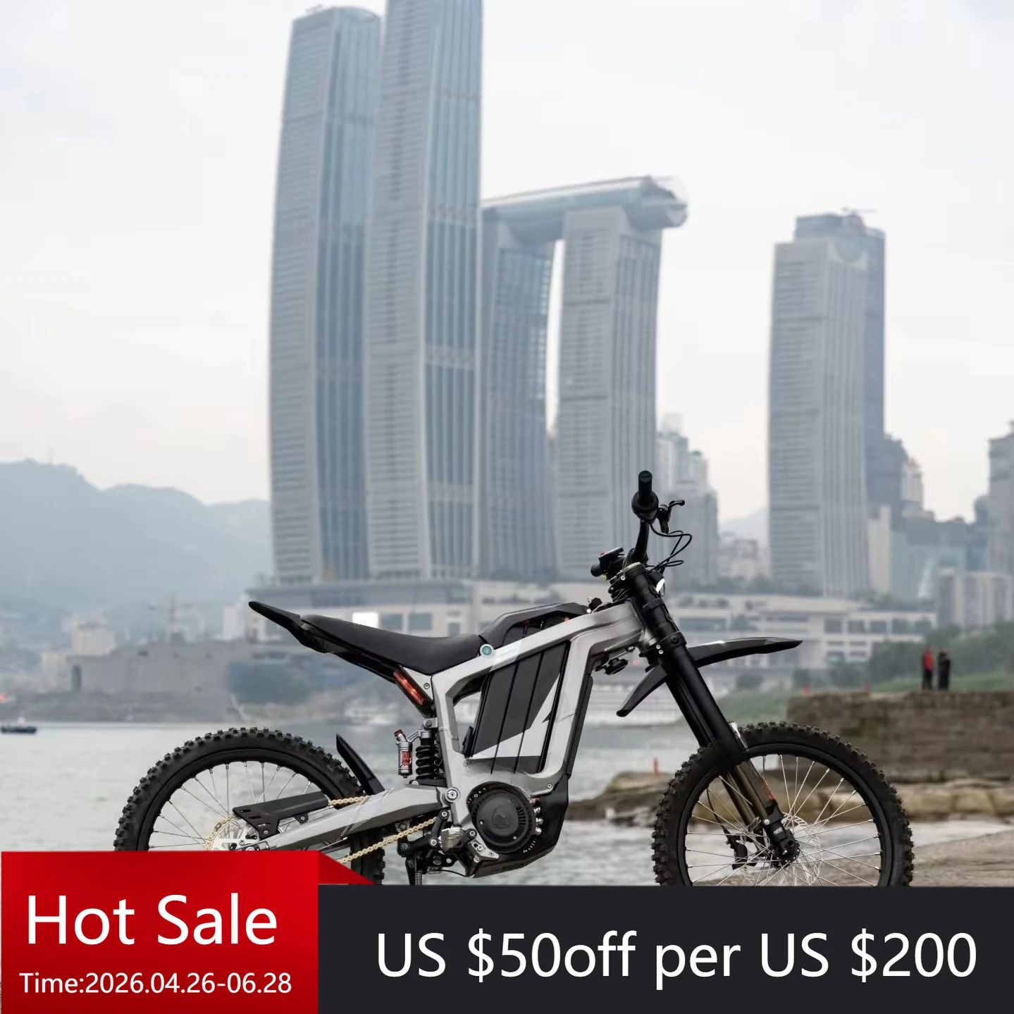 

Electric off-road vehicle 8KW 72V off-road vehicle with a speed of 85 kilometers per hour, no oil change, and low maintenance co