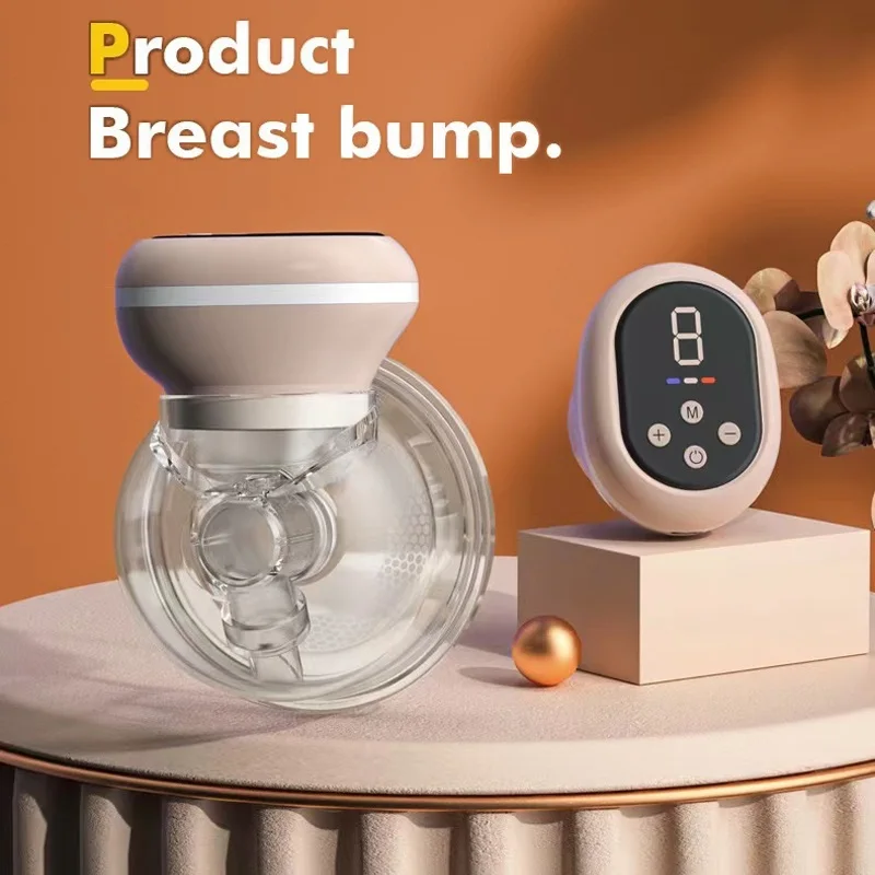 Pregnant Portable Wearable Breast Pump Invisible Milk Promoter Collector Breastfeeder Electric Fully Automatic Silent Dredging