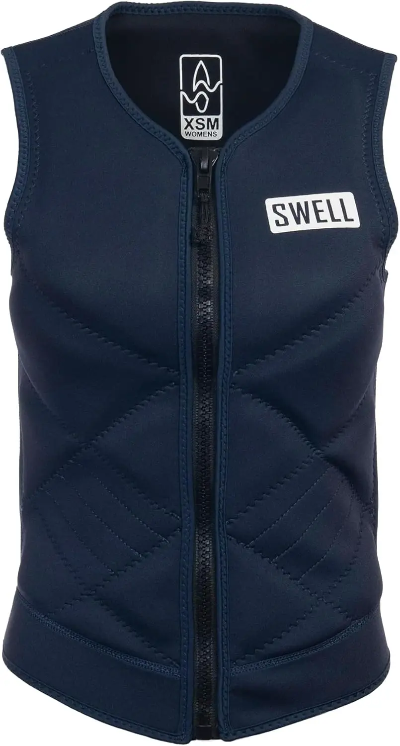 Womens Neoprene Wakesurf Comp Vest - Designed Exclusively for Wake Surfing, but Great for All Other Watersports A