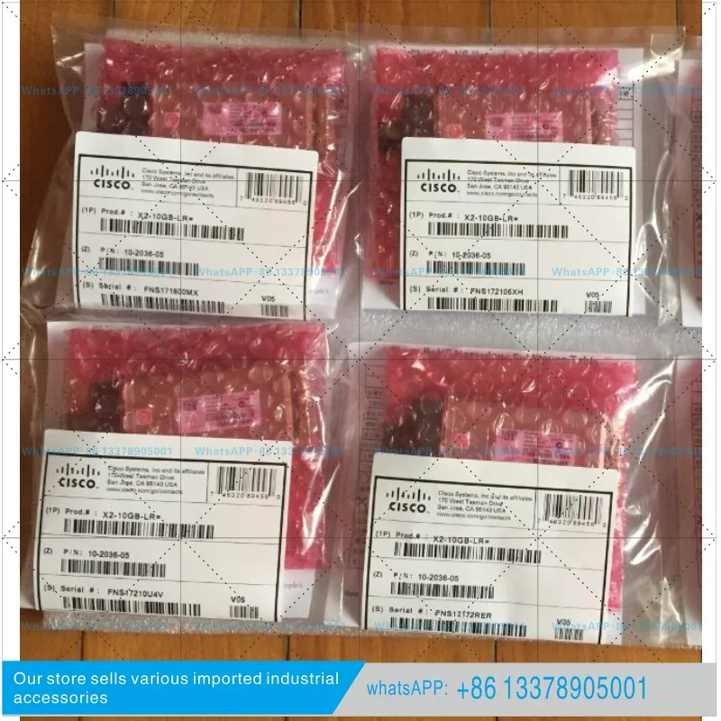 Cisco X2-10GB-SR/LR/LRM/ER/ZR/LX4/CX/T 10 Mega Multimode 10G Single Mode SC Optical Module