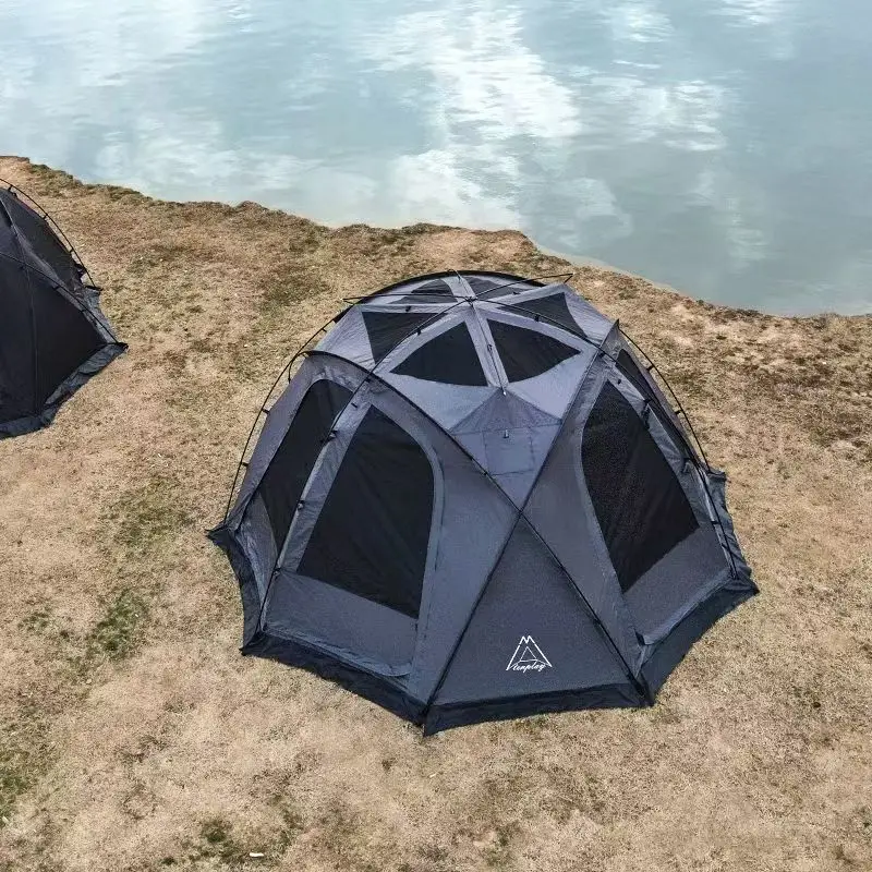 

Custom 385x385x200cm Star Camping Dome Tent Outdoor Hiking Ultralight Luxury Party Family Spherical Tent for Travel