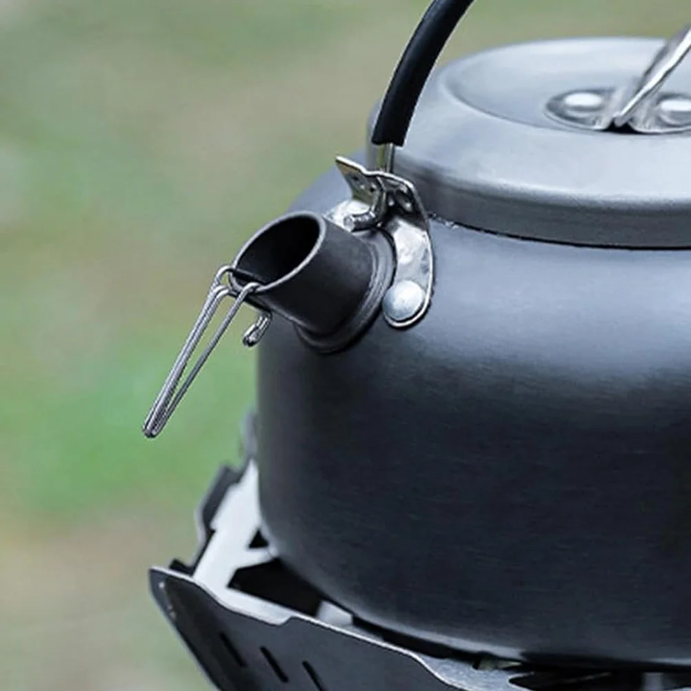 

2Pcs Coffee Drip Spout Metal Stainless Steel Water Guide Frame Portable Stable Camping Teapot Nozzle Coffee Drip Spout