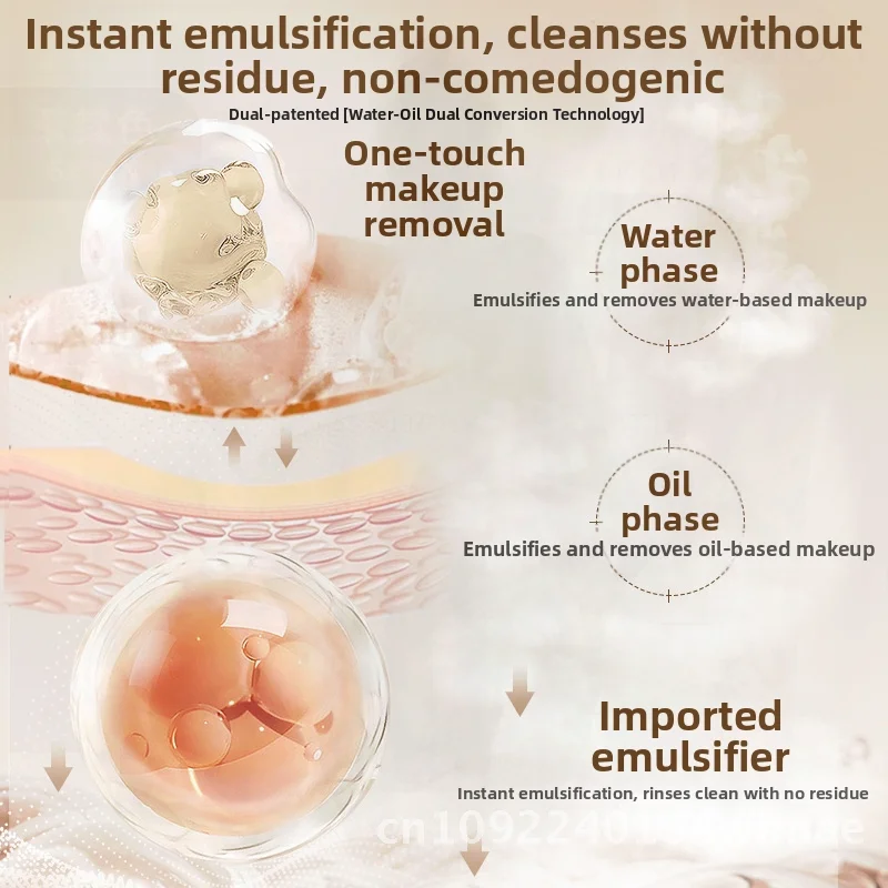 Plant Extract Disposable Cleansing Towels 3-in-1 Portable Makeup Remover Wipes 8g 30 Sheets for Neutral Oily Dry Combination