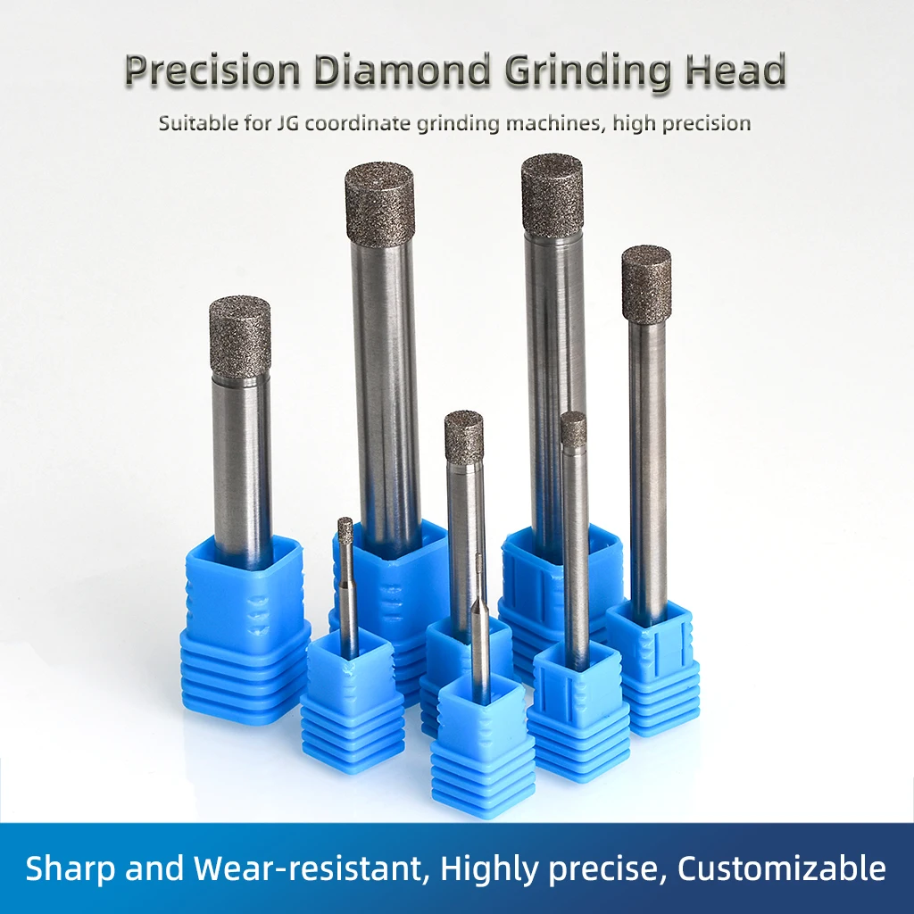 CBN Diamond Inner Hole Grinding Rod Internal Points High Speed Precision Grinding Head For JG Grinding Machines Customizable