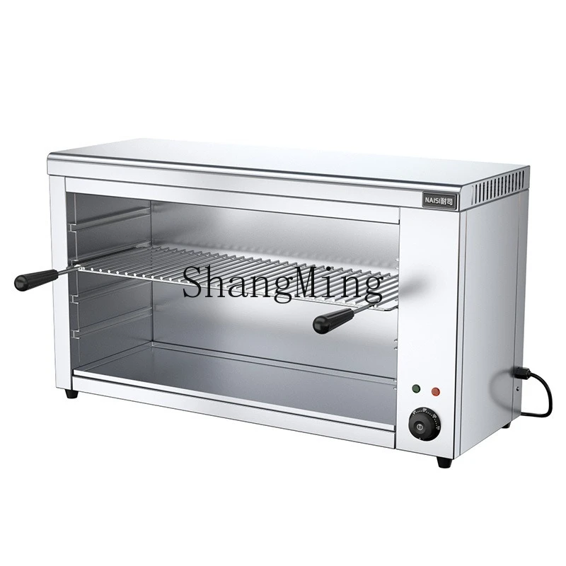 

ZYY electric heating lift commercial grilled fish oven smokeless grilled fish stove top fire open drying oven