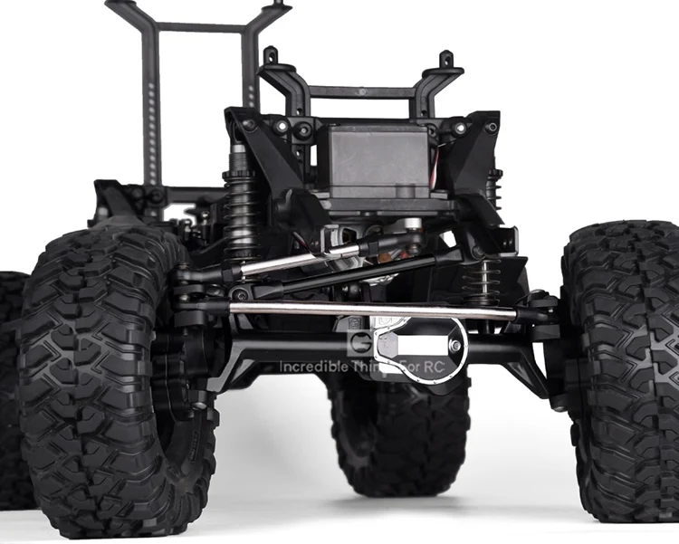 Asta dello sterzo in metallo e acciaio inossidabile per 1/10 RC Crawler Car Traxxas TRX4 Defender BRONCO CHEVROLET G500 Parti fai da te