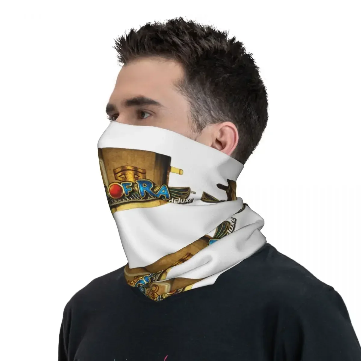 Book Of Ra Game Gaming Bandana na szyję Merch Magic Scarf Ciepłe nakrycie głowy Bieganie Unisex Dorosły Wiatroodporny