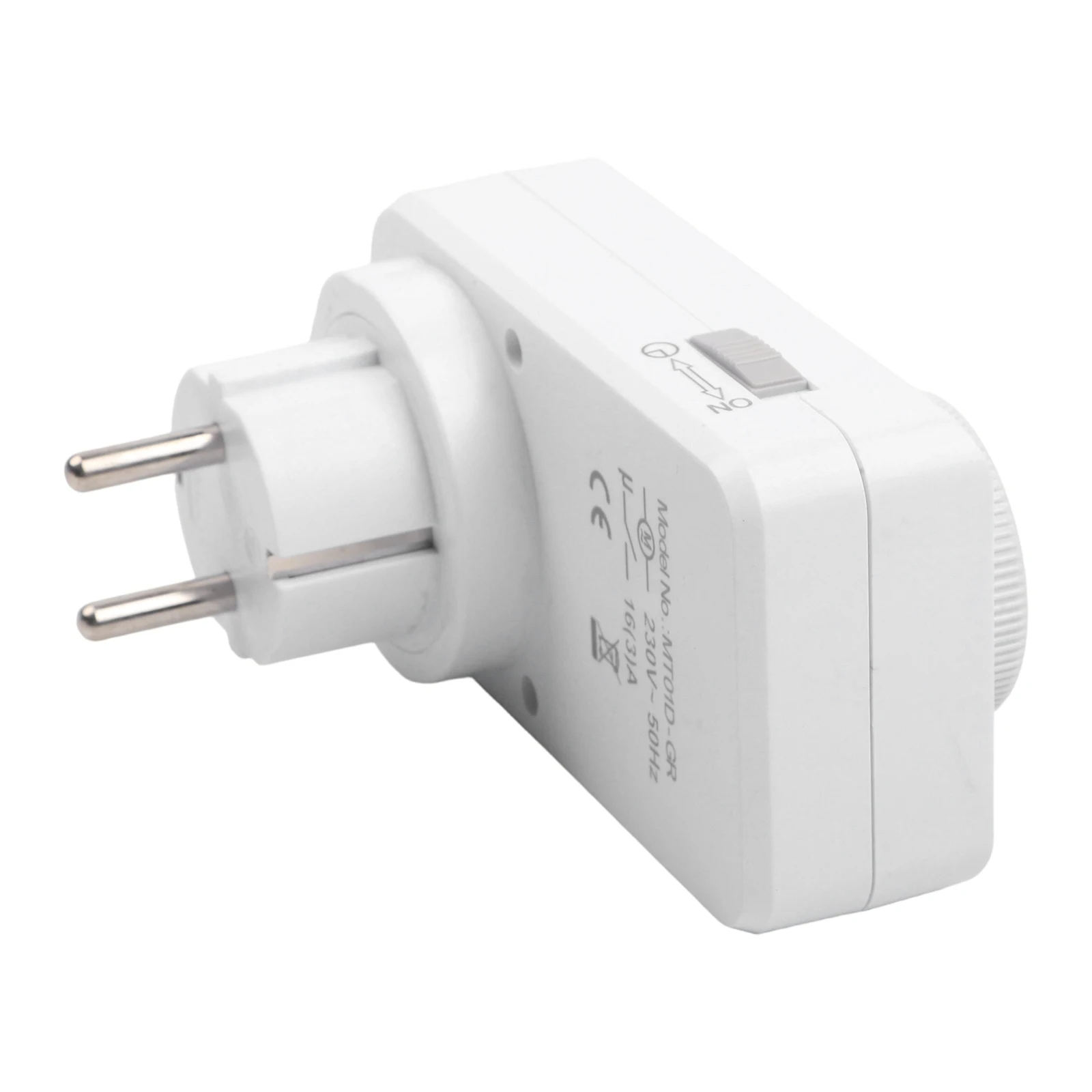 12Hour Mechanical Socket Timer Adjustable Countdown Control for Lights Appliances up to 16A Indoor Energy Saving