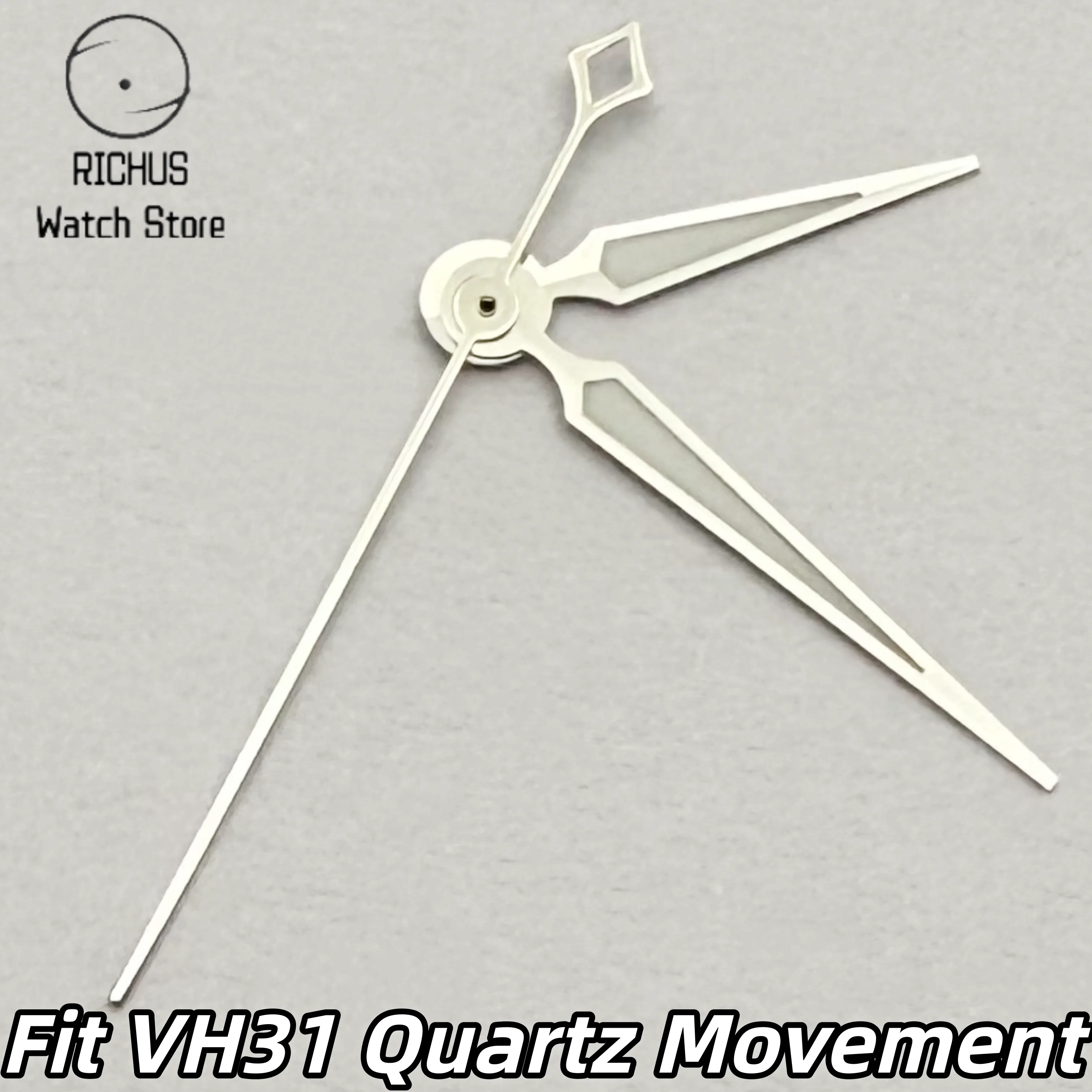 VH31 Silver Watch Hands Set fo - Replacement Watch Bracelet ulasan dan harga