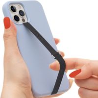 Elastic Silicone Phone Straps Ropes Holder Soft Silicone Wristband Hand Band Grip Finger Ring For iPhone Samsung Huawei Xiaomi