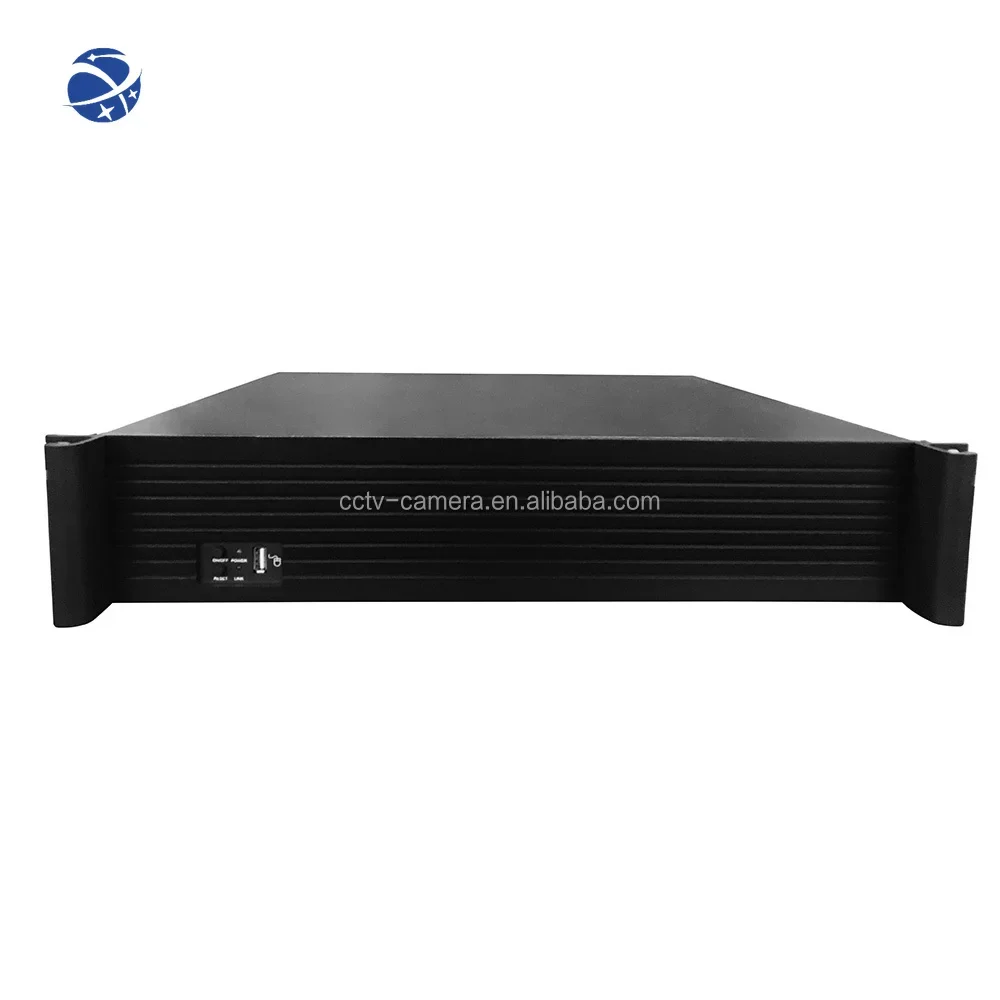 Industrial Professional 64 Channel 4K 8mp H265 AI Project NVR with RAID 0 1 5 6 10 and 9TB HDD SATA Slot