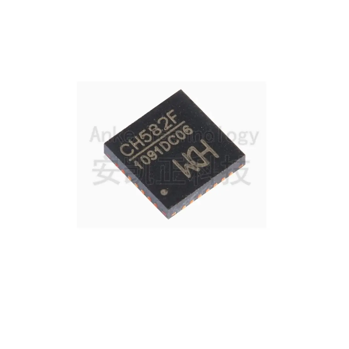 

Оригинальный подлинный CH582F QFN-28 32-битный микроконтроллер MCU, интегрированный с беспроводной связью BLE, 10 шт.