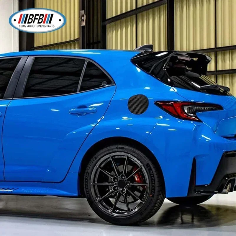 

New Real Dry Carbon Fiber Fuel Gas Tank Cover Oil Cover for Toyota GR Corolla 2023up