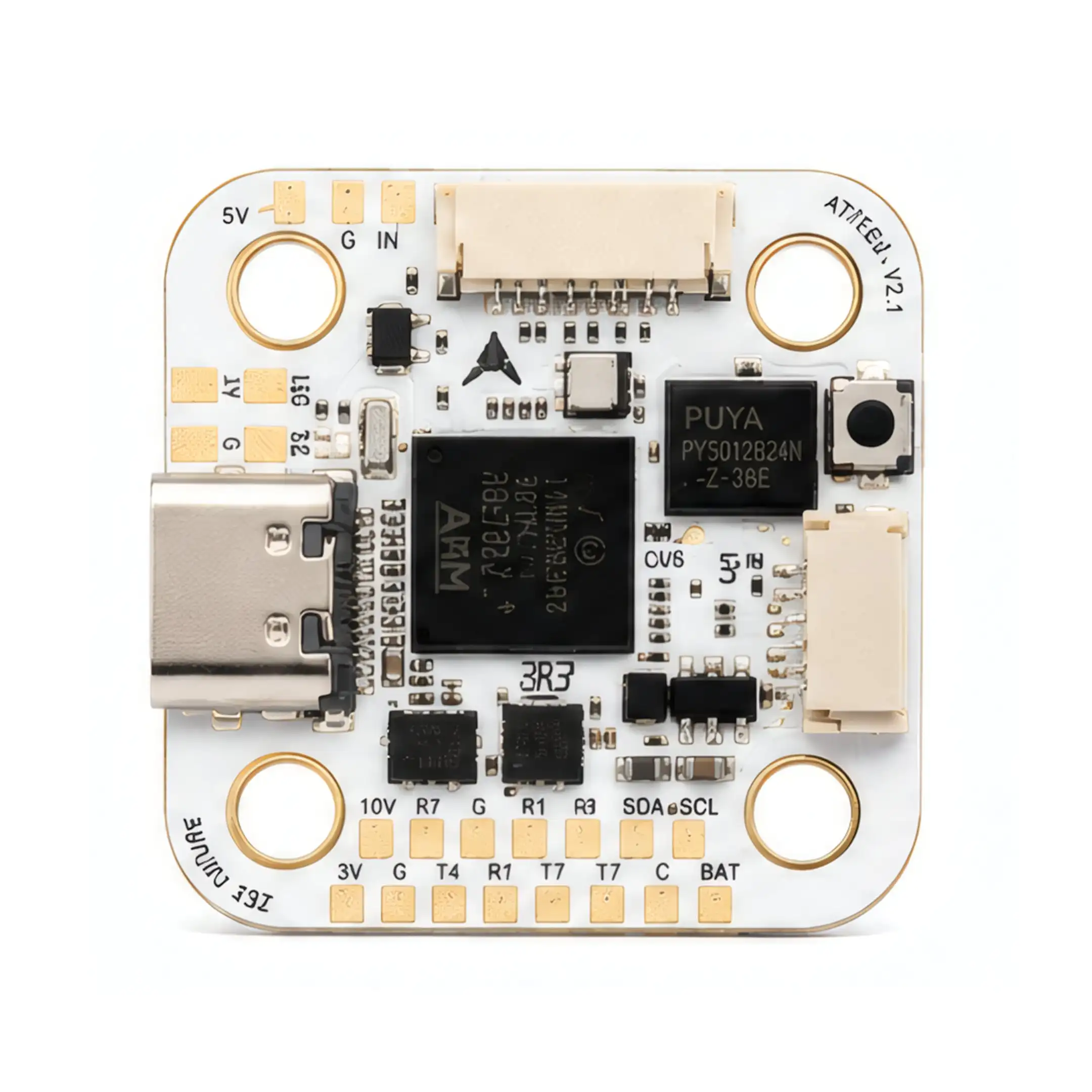 ZEXFPV STM32 H743 Mini Flight Controller, 20x20 Dual Gyro FC, Dual BEC 5V/3A+10V/2A, Analog & HD Ready for FPV Quad