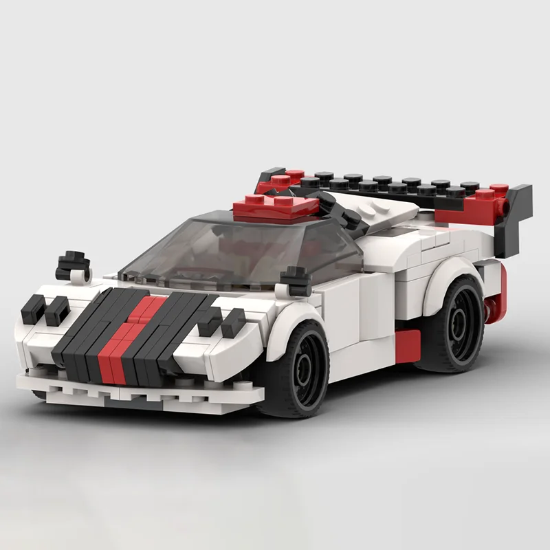 

MOC Speed Champion Classic Car Model Static Edition Racing Children's Toy Gift Technology Building Blocks