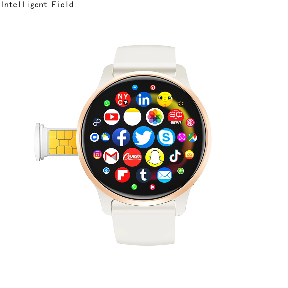 Intelligent Field P68 PRO 1,508'' AMOLED Smartwatch: 2MP Kamera/GPS/WiFi/Android OS Wasserdichte globale Version für Männer und Frauen