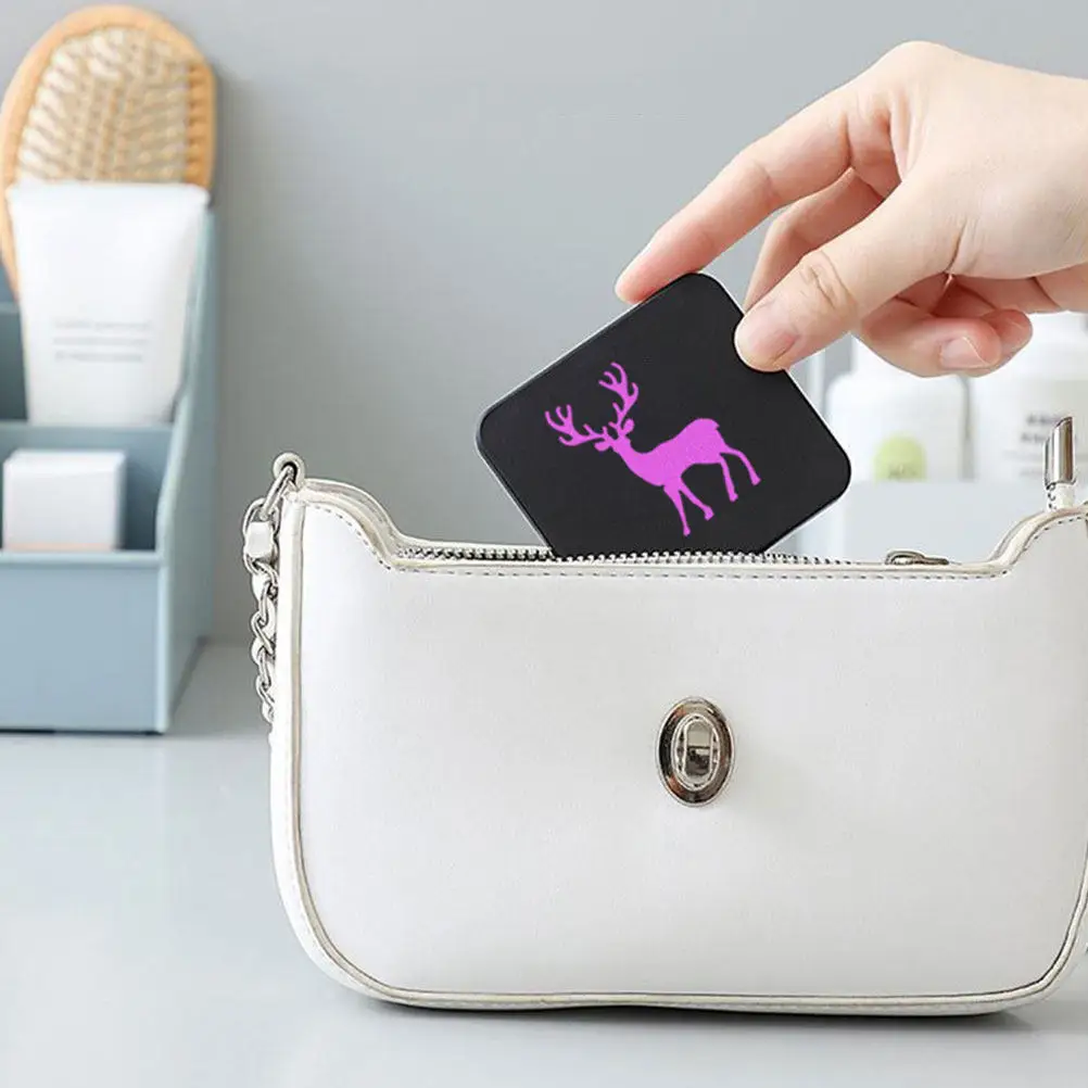 

Набор из 4 мини-зеркал премиум-класса: портативные складные зеркала для макияжа для женщин, для сумок, для путешествий, командировок, HD-качество