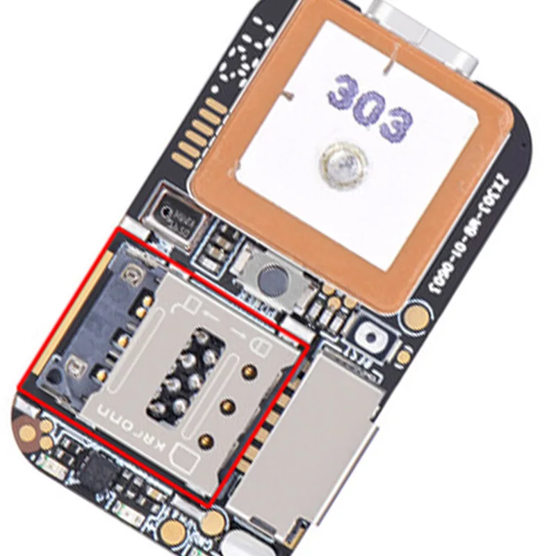 Super Mini Size GPS Tracker GSM AGPS Wifi LBS Locator Free Web APP Tracking Voice Recorder ZX303 PCBA Inside 87HE image 5