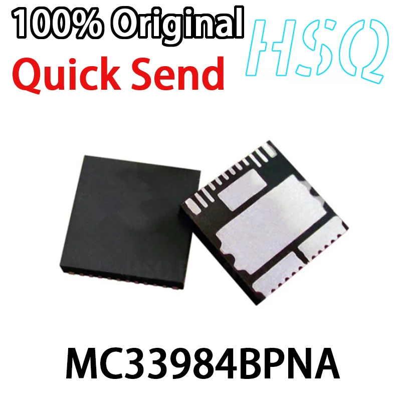 

5PCS MC33984BPNA MC33984 Packaged PQFN-16 Automotive PC Board Chip New Original