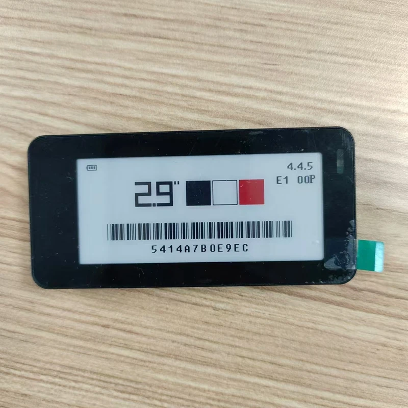 2.9 inch black color Electronic Shelf Label digital price tag E ink Epaper Price Tag ESL digital price labels for stores