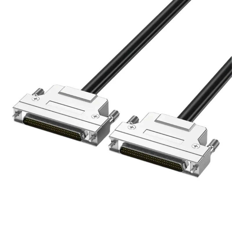 Industrial SCSI68 connecting cable SCSI cable HPDB68 pin to VHDCI68 programming data cable copper core double shield