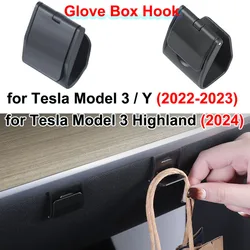 Per Tesla Modello 3 Highland 2024 Accessori Passeggero Portaoggetti Gancio Nascosto Modello Y 2023 Portaborse Ombrello Appendiabiti di Stoccaggio