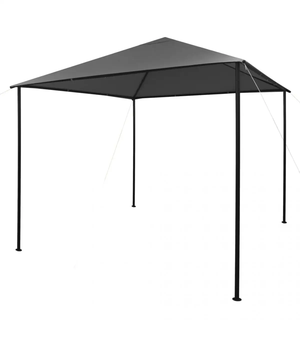 Arbor tents and Arbor fabric gray anthracite and steel 3x3 m 180g/m²