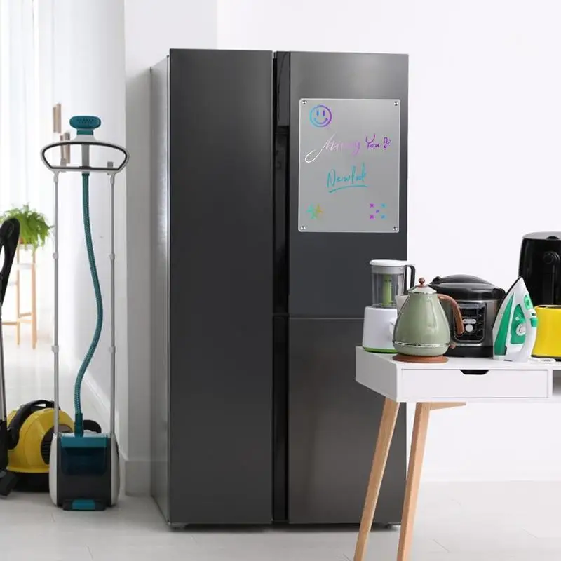 คณะกรรมการลบแบบแห้งอะคริลิก แผ่นลบแบบแห้งที่ชัดเจน แผ่นบันทึกการเขียนเปล่า คณะกรรมการวางแผนปฏิทินรายสัปดาห์สําหรับอาหารตารางรายสัปดาห์