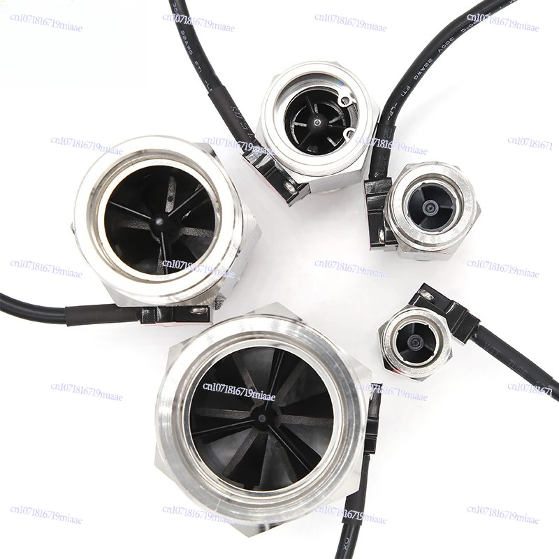 Stainless Steel Water Flow Meter 4 Minutes 6 Minutes 1 Inch Pipe Diameter Hot Water Dispenser Turbine