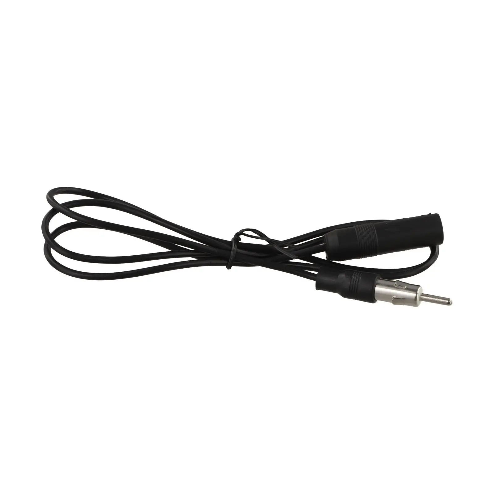 Radio Cable Wire Extension Cable 1 Pc 100cm ABS Auto AM/FM for antenna Auto Parts Black for general Purpose Replacement