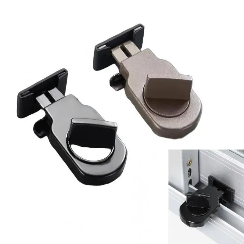 Adjustable Sliding Door Lock For Boy: Girl Safety Window Secure Ventilation Theft