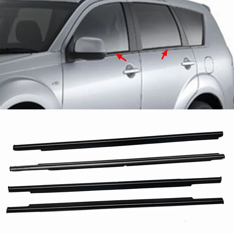Front Door Inner Belt Weatherstrip for Mitsubishi Outlander 2007-2012 (EX) – OEM:5727A009 5727A258 MN204491 – Window Seal