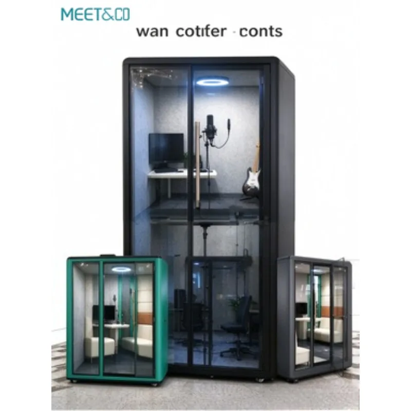 Work Price at Design Office Silent Cabins Box Meet Market Modular Phone Booth Tiny Space Person 2 Acoustic Capsules