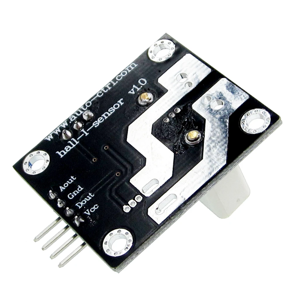 DC 5V WCS1800 Hall Current Detection Sensor Module 35A Precise With Overcurrent Signal Lamp