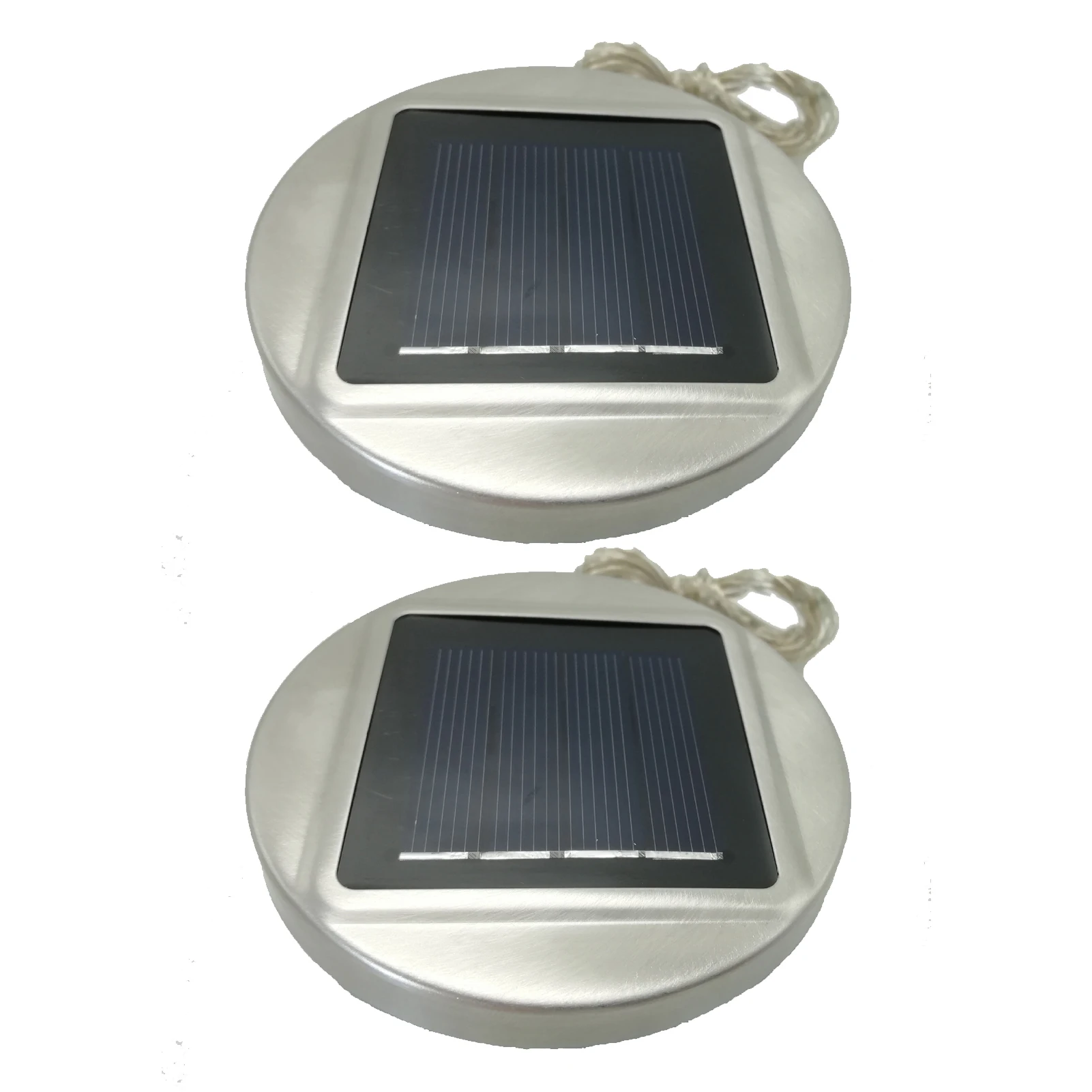 

2pcs ABS Outdoor Solar Replacement Tops 5cm With 30 LEDs Waterproof String Lights 8cm Outdoor Lights A