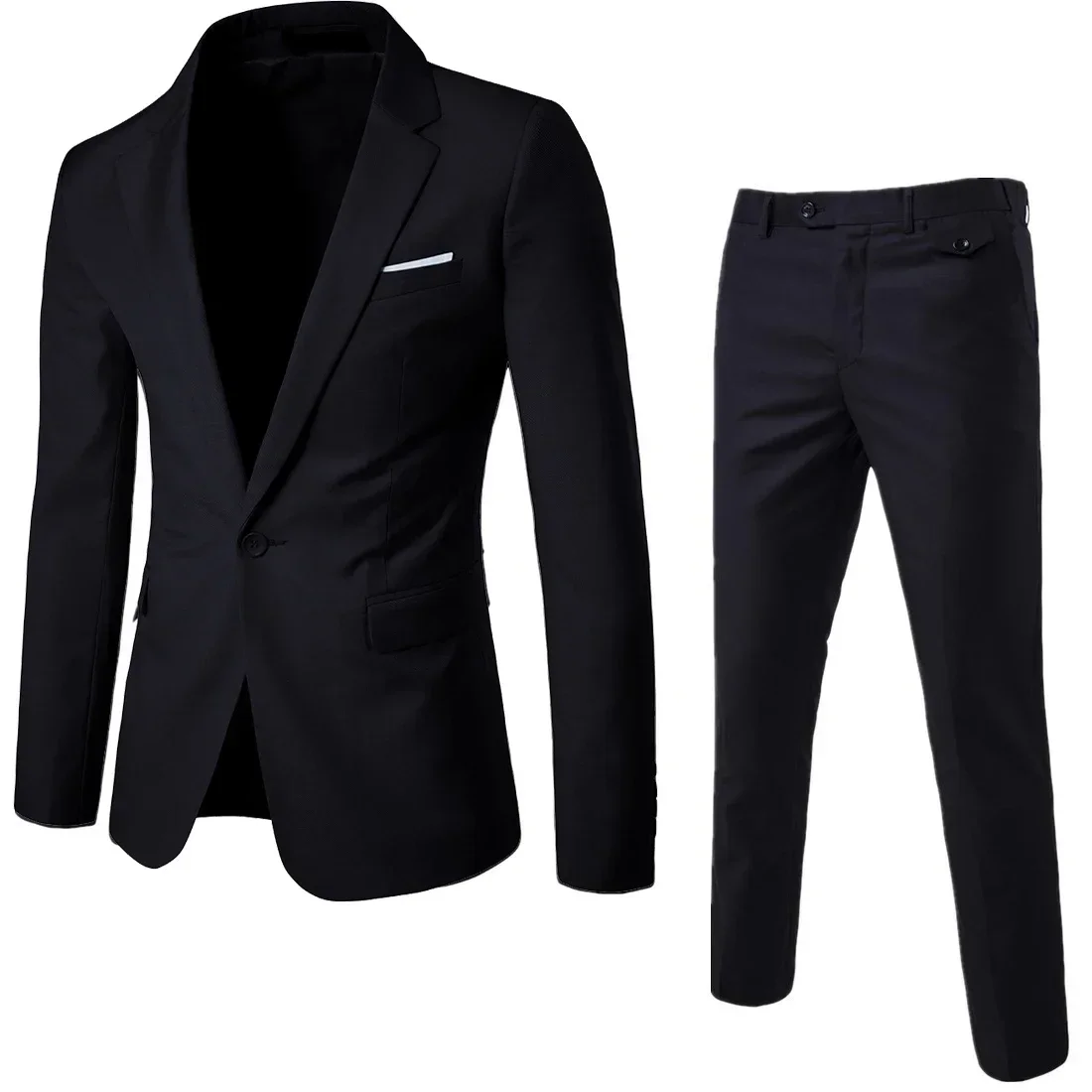 Men Suits For Wedding 3 Pieces Set Elegant Luxury Blazers Outfit Fashion Classic Full Jackets Vest Pants 2024 Formal Costume