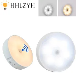 Sensore di movimento PIR 6LED LED Night Light rilevatore Wireless a induzione del corpo umano accensione/spegnimento automatico della luce per l'illuminazione del comodino domestico