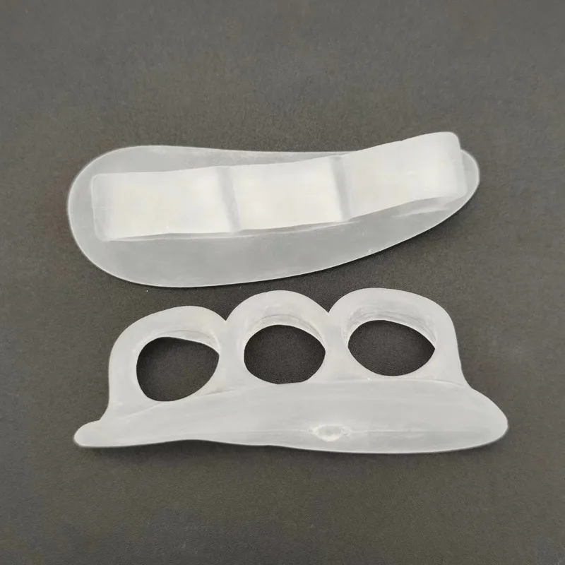 1Pair Reusable Silicone Gel Hammer Toe Corrector Straightener, Flexible Toe Adjuster Tool, Foot Care Support Cushion for Curled