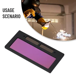 AAAAA SolarPoweredWelding Lens Automatic Dimming Welding Glasses Welding Helmet Mask Accessories For Welding Lens Goggle