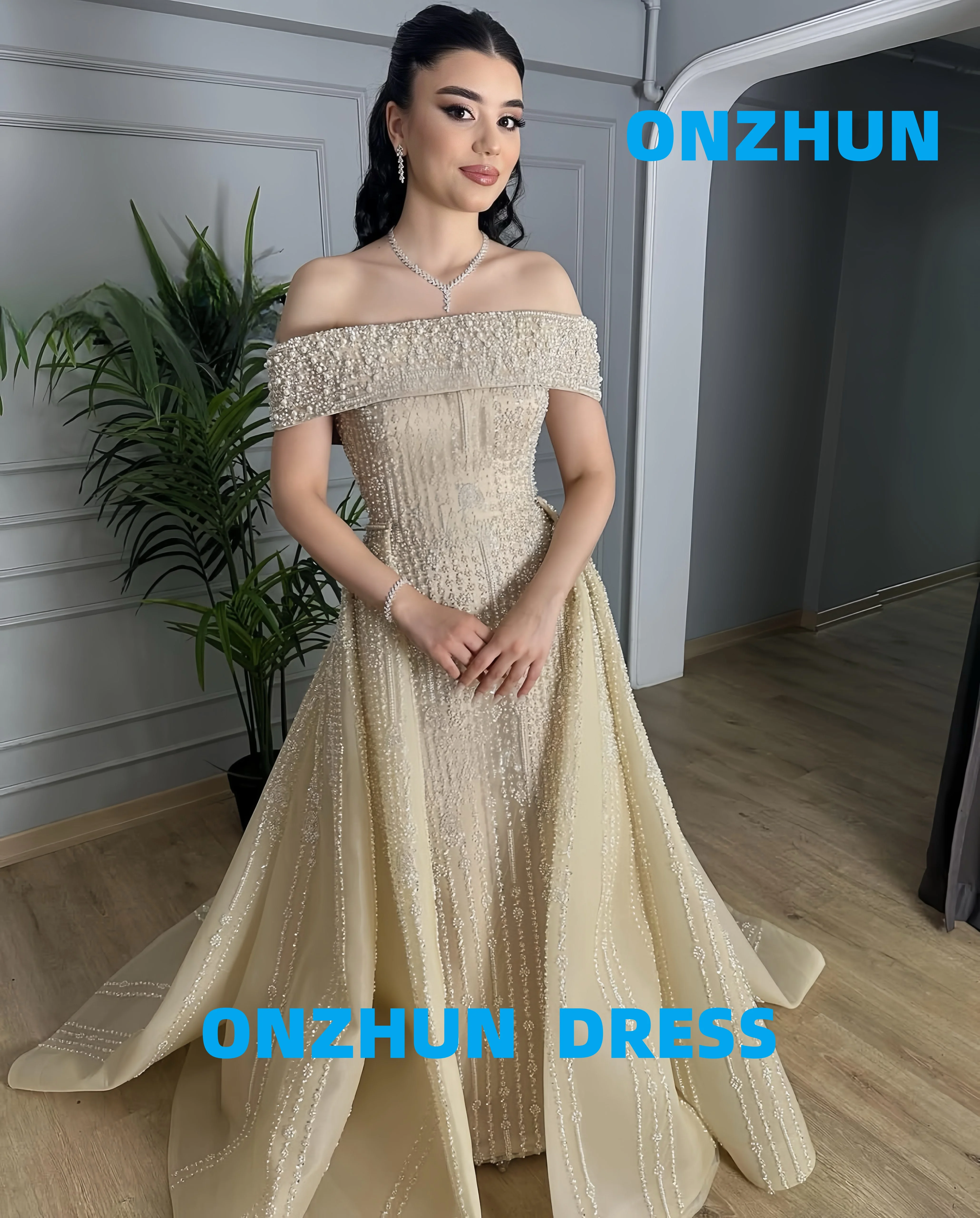 فساتين سهرة فاخرة مخصصة بدون حمالات بدون أكمام حورية البحر قابلة للفصل فساتين سهرة نسائية فساتين سهرة عصرية