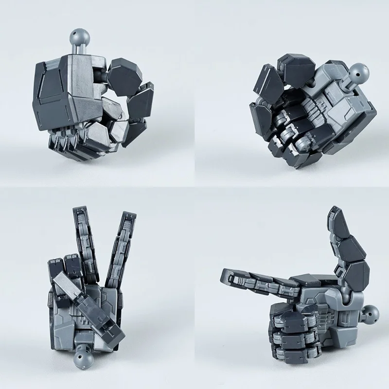 MJDL Model 1/60 PGU Five Fingers Modeling Hand Toys Assembled Model Parts Package Robot Action Figure Plastic Model Kits