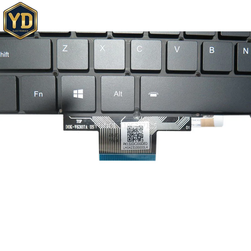 

YD Laptop With Backlit FR TI US Keyboard For Bmorn NM141C-X 14 inches For WINGS Black English US French FR Thailand TI New