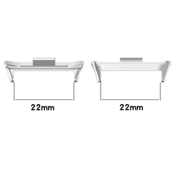 1pair For Redmi Watch 6 5 316L Stainless Steel Connector Adapter to 20MM 22MM universal watchband strap accessories