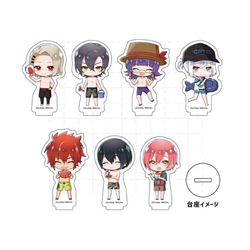 Game Takashina Sarafumi Shirota Mitsuki Tachibana Neji Kokuto Acrylic Stand Doll Anime Mini Figure Model Plate Cosplay Toy Gift