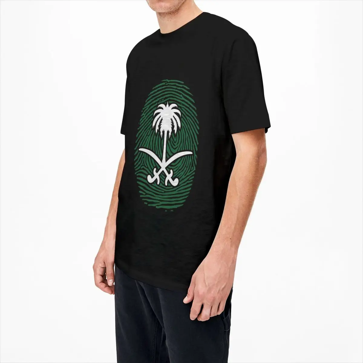 Kingdom Of Saudi Arabia 23 September T Shirt Man Streetwear 100% Cotton T-Shirts Custom Logo Oversized Clothes