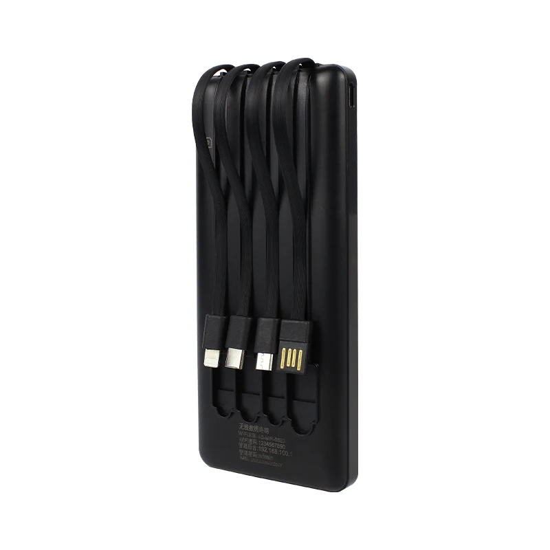 Router Wi-Fi6 4G Mifi RTS z możliwością personalizacji, obsługa 16 urządzeń, idealny na rynek turystyczny, z baterią Power Bank o pojemności 10000mAh.