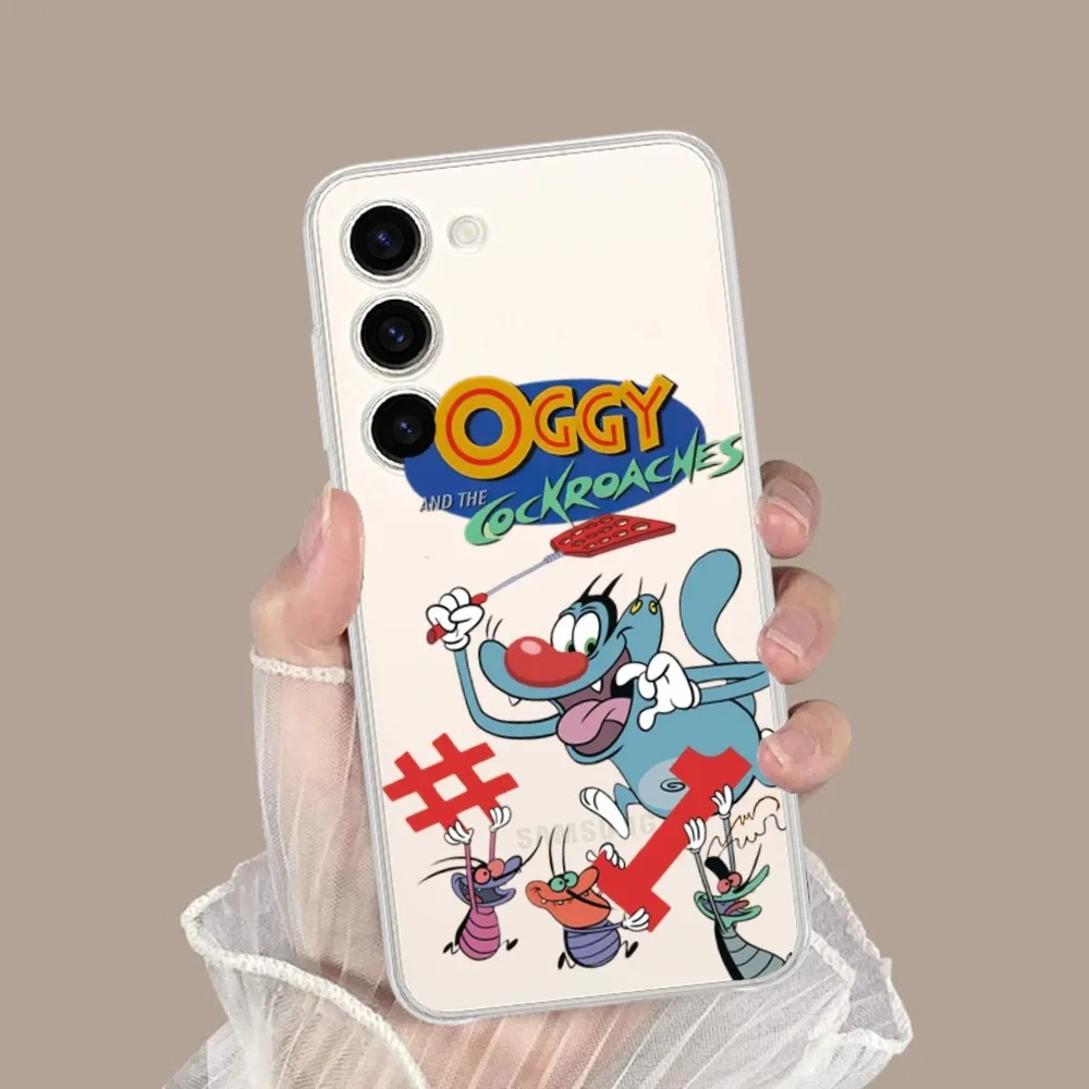 Cartoon Oggy et les Cafards Phone Case for Samsung Galaxy S8 8S G950F G950 A91 A80 A73 5G A72